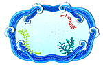 海浪模板