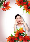 鲜花美女
