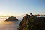喇嘛山主峰夏天风景