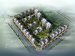 中式建筑俯视图