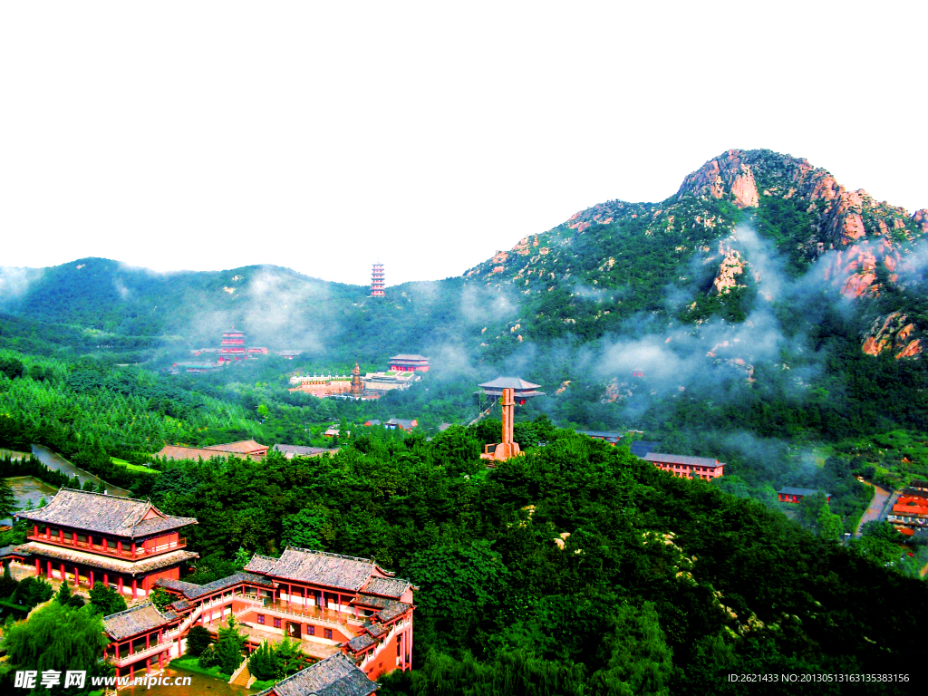 雾中仙境 威海赤山