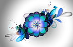 鲜花图案