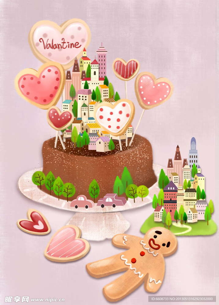 蛋糕城堡