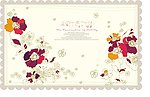花素材 红色渲染花