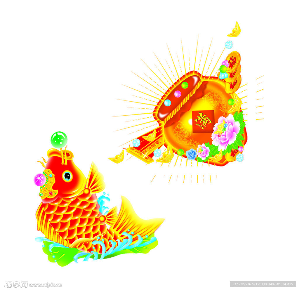 鱼 宝盆