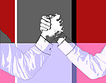 握手