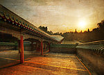 北京天坛走廊