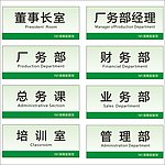 公司门牌
