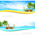 夏天横幅banner
