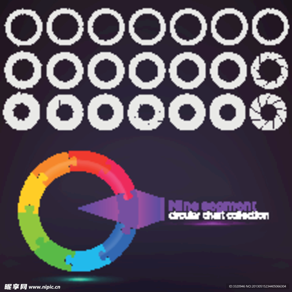 图形logo模板