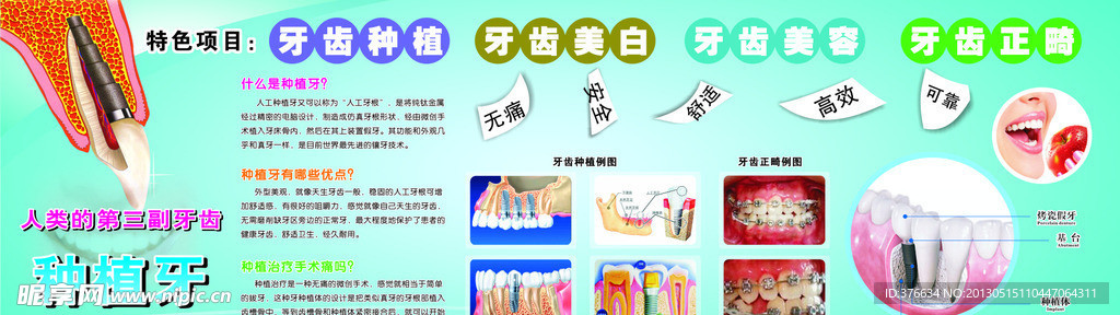 牙齿特色项目
