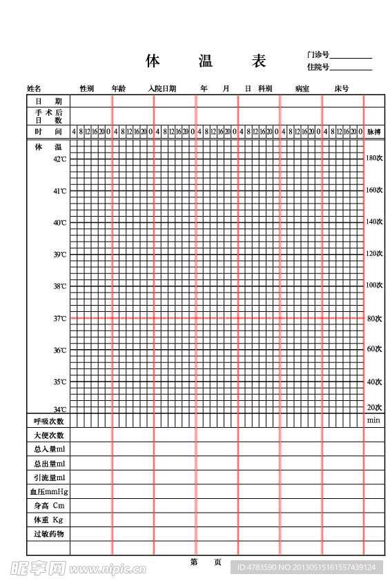 体温表