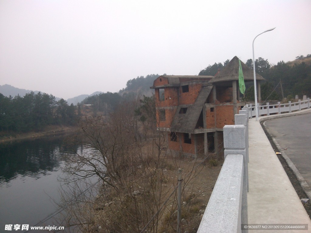 道观河风景区 水楼