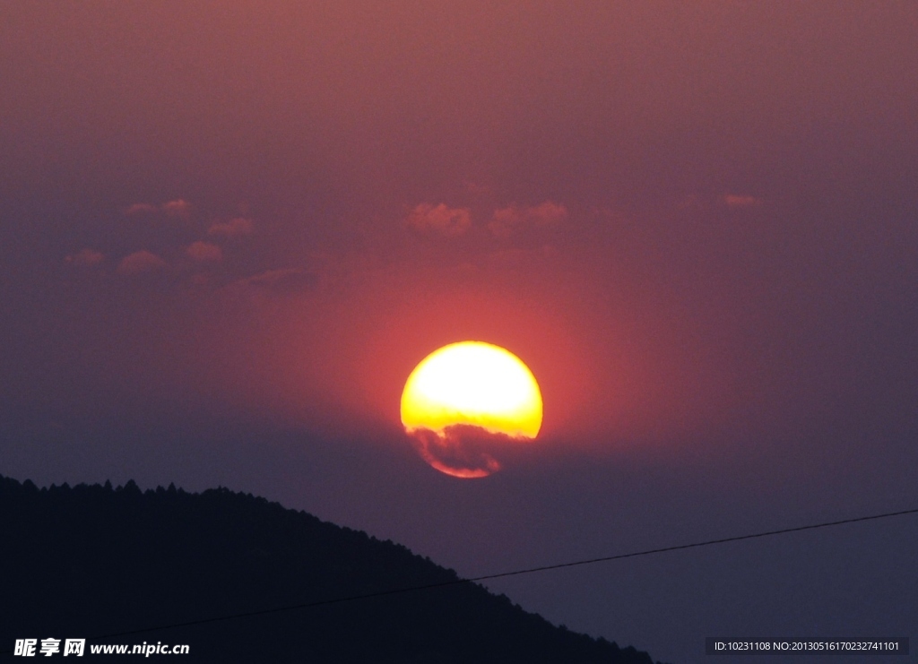 夕阳西下