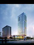 半夜景公建商业效果图