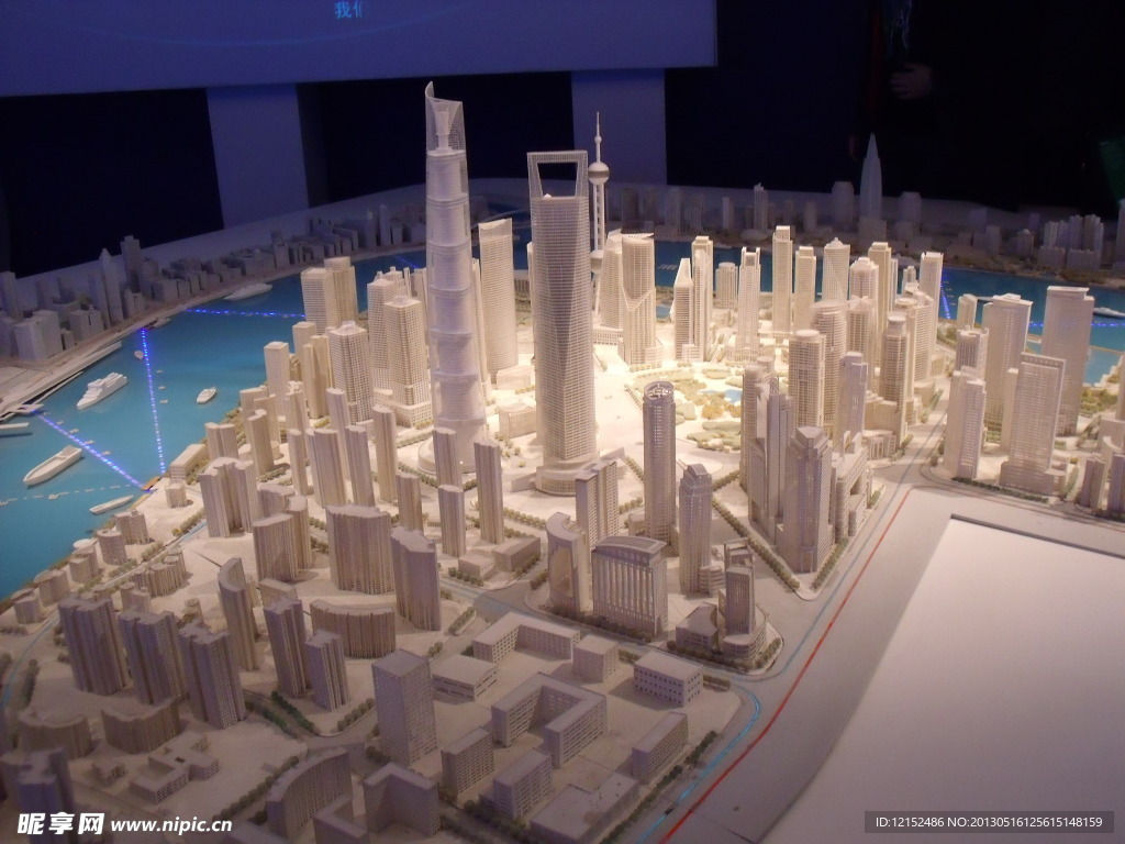 上海城市规划模型