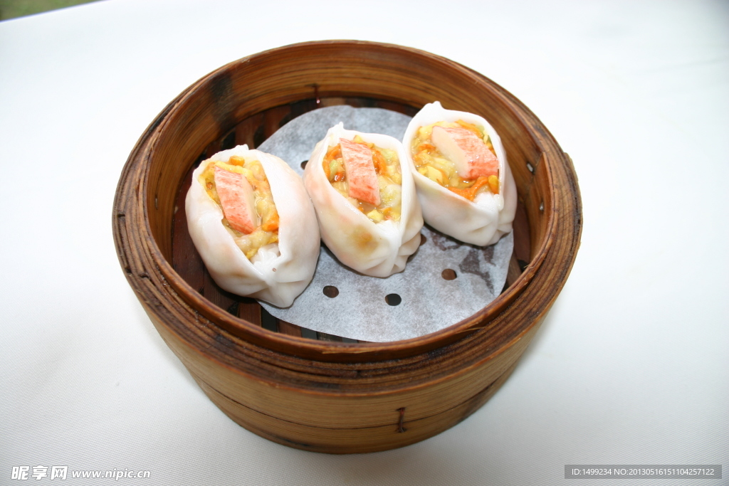 蟹子虫草花饺