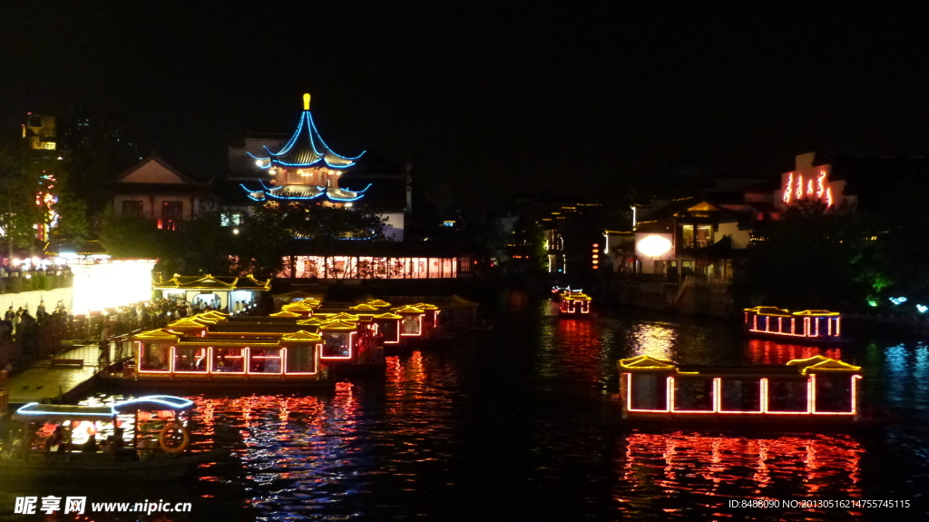 南京秦淮夜景