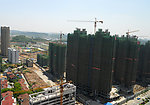宜昌城市建筑工地