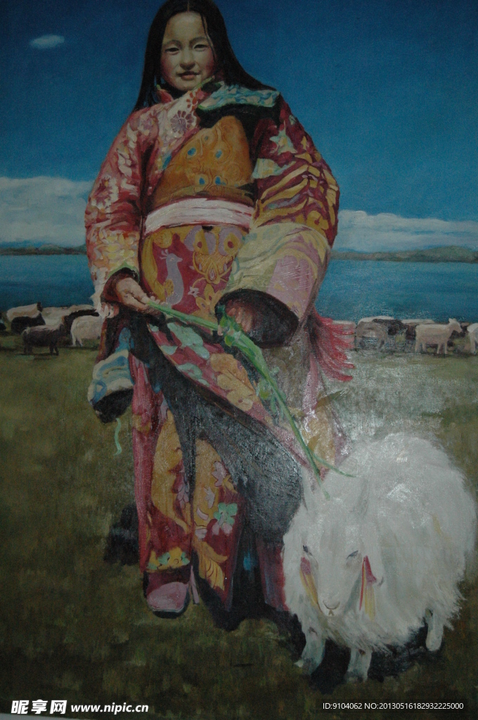 油画人物