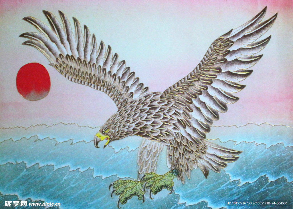 大展宏图金丝画