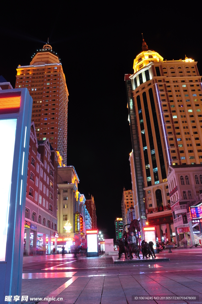 海拉尔街景