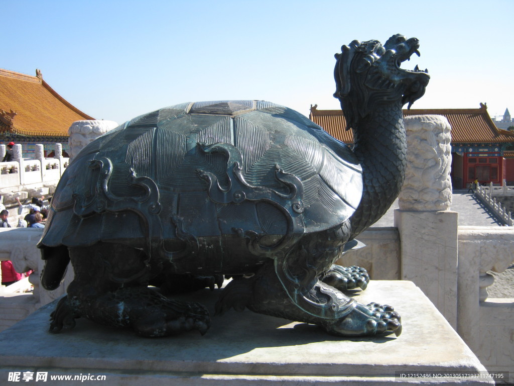 故宫铜龟