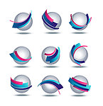 3D立体LOGO图标