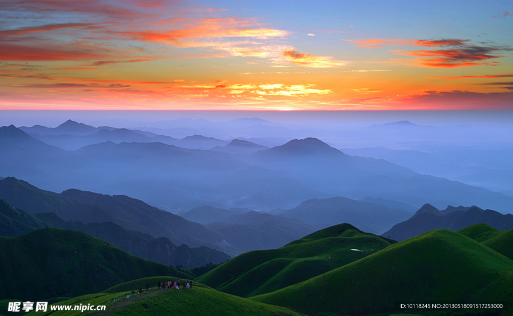 深山美景