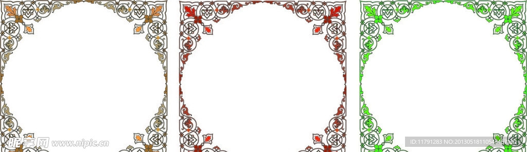 欧洲古典图案