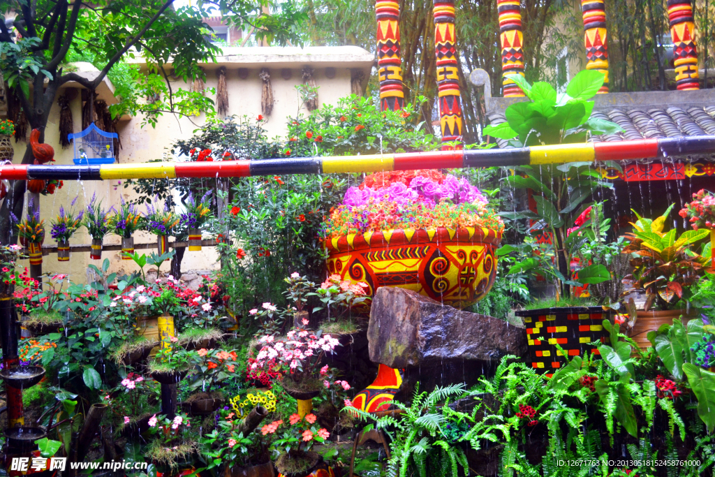 水寨花景
