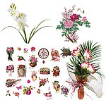 一组欧式鲜花