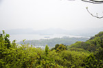 鸟瞰西湖风景