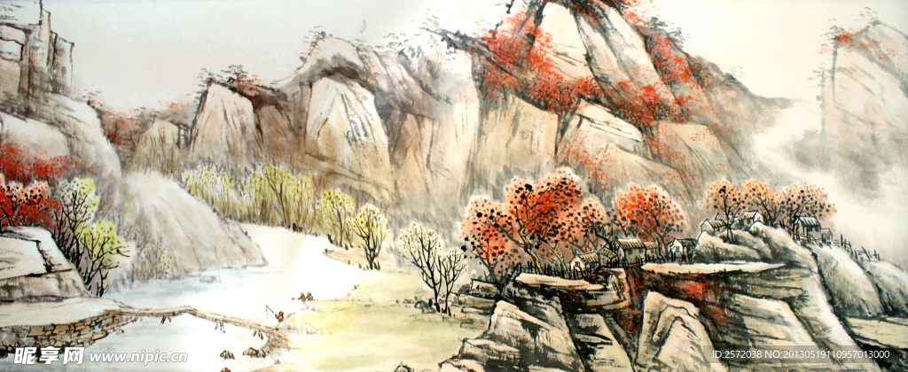春江垂钓图