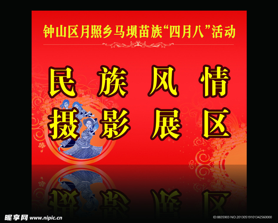 区域标示牌