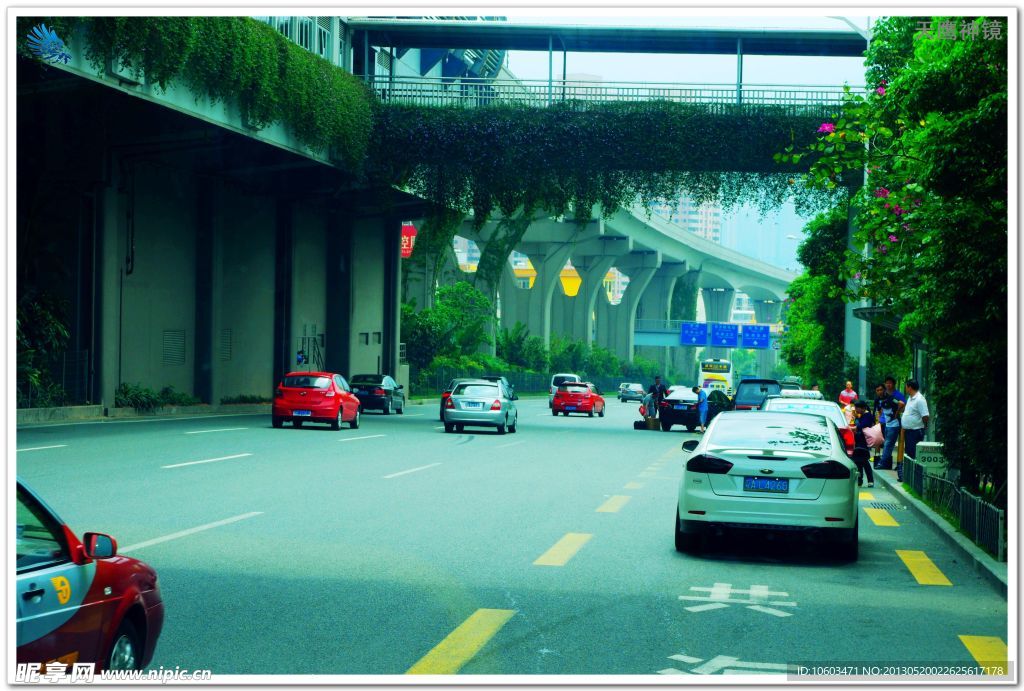 交通建设 沿路风景