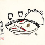残席诱虫图