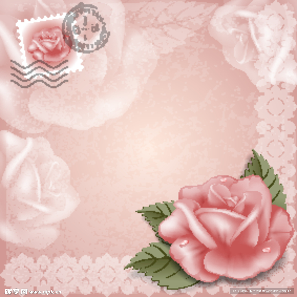 花朵花卉边框