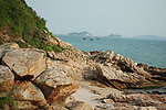 海滩奇石
