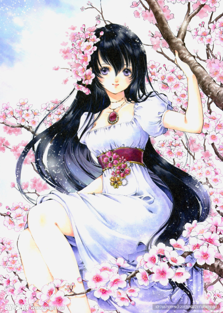 动漫美女
