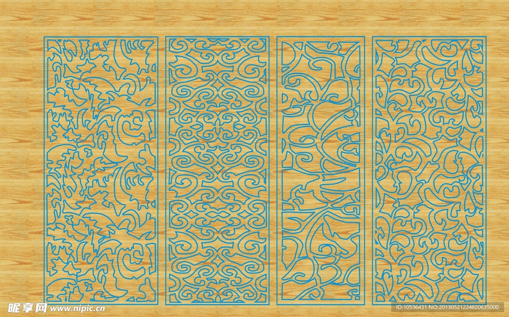 矢量花纹