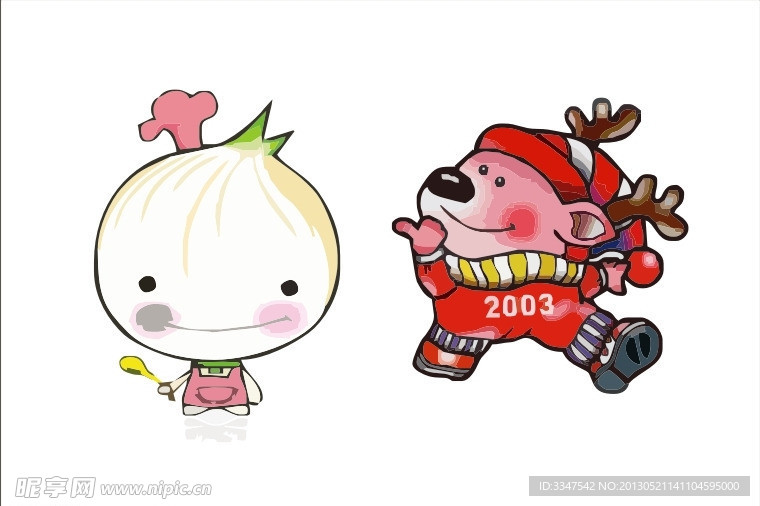吉祥物logo