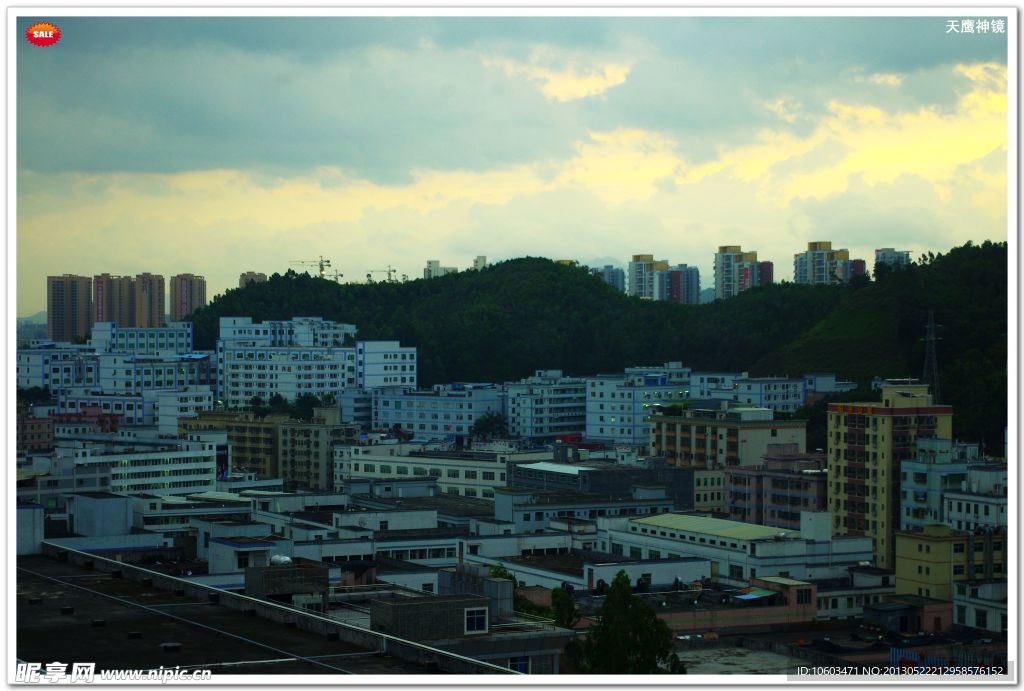 暴雨前夕 天文气象