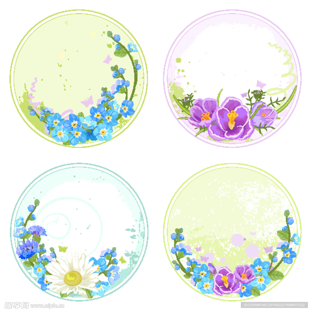 花朵花卉边框
