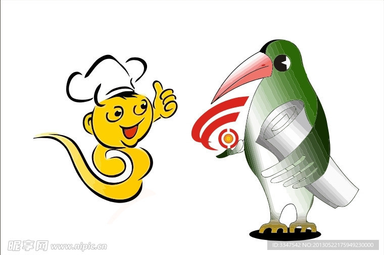 吉祥物logo