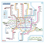 最新上海地铁交通图