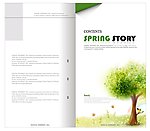 时尚花纹 版式设计
