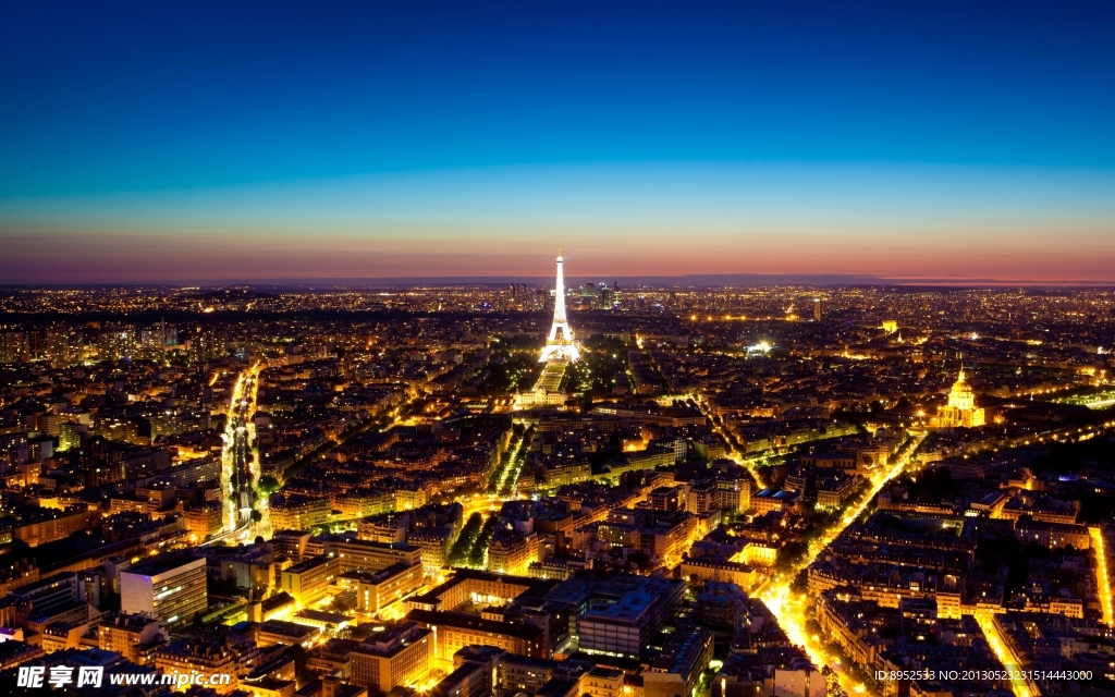 巴黎 夜景