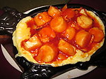 酸甜铁板日本豆腐