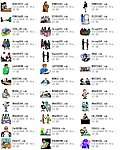 办公室女士矢量图集